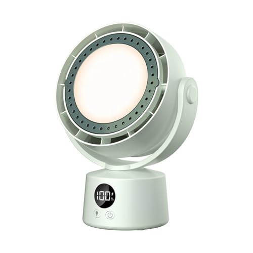 Tixqeaif Intelligenter Elektrischer Ventilator, Multifunktionaler Flügelloser Luftzirkulator, Kabelloser Luftkühler, Leiser Ventilator mit LED-Licht A Tixqeaif Intelligenter Elektrischer Ventilator, Multifunktionaler Flügelloser Luftzirkulator, Kabelloser Luftkühler, Leiser Ventilator mit LED-Licht A von Tixqeaif