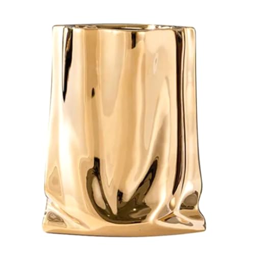 Tixqeaif Nordische Keramik-Galvanisierungsvasen, Blumenvase für Wohnzimmer, Heimdekoration, Ornament, Blumenarrangement, Blumentopf-B, Einfach zu Bedienen Tixqeaif Nordische Keramik-Galvanisierungsvasen, Blumenvase für Wohnzimmer, Heimdekoration, Ornament, Blumenarrangement, Blumentopf-B, Einfach zu Bedienen von Tixqeaif