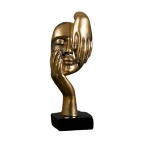 Tixqeaif Nordische Statue, Abstrakte Harz-Desktop-Ornamente, Skulptur, Figuren, Gesicht, Charakter, Kunsthandwerk, Büro, Heimdekoration B Tixqeaif Nordische Statue, Abstrakte Harz-Desktop-Ornamente, Skulptur, Figuren, Gesicht, Charakter, Kunsthandwerk, Büro, Heimdekoration B von Tixqeaif