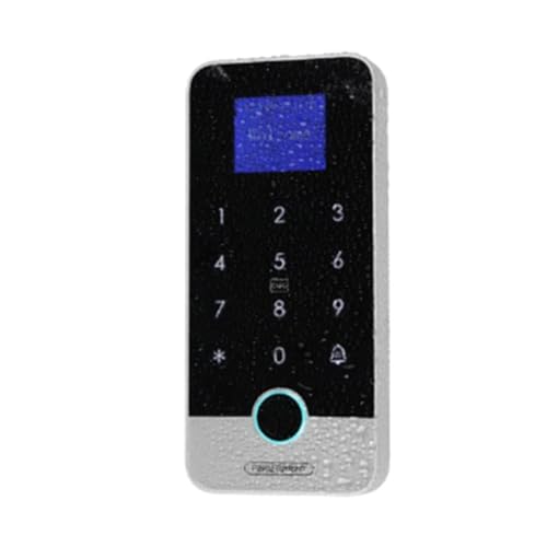 Tixqeaif RFID-Zugangskontrolltastatur Touch IP65 Wasserdichter 13,56-MHz-Türöffner (S300X) von Tixqeaif