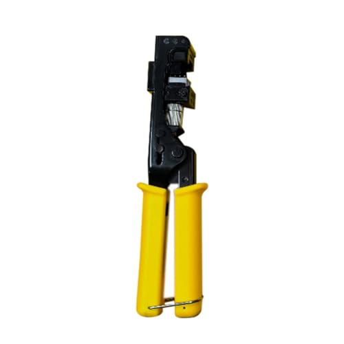 Tixqeaif RJ45 Netzwerkknoten Crimpzange mit Haken Netzwerkkabelmodul Crimpzange Drahtschneider mit Cat5E Cat6 90° Tixqeaif RJ45 Netzwerkknoten Crimpzange mit Haken Netzwerkkabelmodul Crimpzange Drahtschneider mit Cat5E Cat6 90° von Tixqeaif