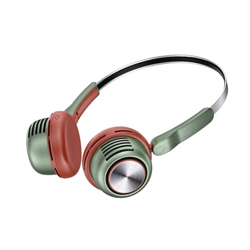 Tixqeaif Tragbarer Nackenventilator, Wiederaufladbarer Tragbarer Persönlicher Ventilator mit 1600 MAh und 5 Einstellbaren Geschwindigkeiten, Nackenventilator für Den Außenbereich, Grün Tixqeaif Tragbarer Nackenventilator, Wiederaufladbarer Tragbarer Persönlicher Ventilator mit 1600 MAh und 5 Einstellbaren Geschwindigkeiten, Nackenventilator für Den Außenbereich, Grün von Tixqeaif