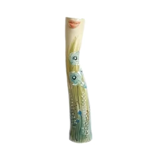 Tixqeaif Vase mit Mädchengesicht, Ornament, Blumentopf, Vase, Kunstpflanzenhalter für Heimdekoration C Tixqeaif Vase mit Mädchengesicht, Ornament, Blumentopf, Vase, Kunstpflanzenhalter für Heimdekoration C von Tixqeaif