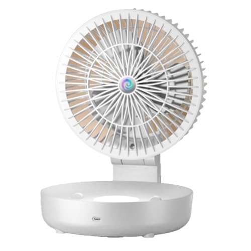 Tixqeaif Wandmontierter Ventilator USB-Aufladung Faltbarer Kleiner Ventilator Tragbarer Luftzirkulationsventilator, Tixqeaif Wandmontierter Ventilator USB-Aufladung Faltbarer Kleiner Ventilator Tragbarer Luftzirkulationsventilator, von Tixqeaif