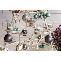 Christbaumschmuck "stern" Aus Holz Mit Gravur Personalisiert | Geschenkanhänger Platzkarte Weihnachtsanhänger Holzanhänger Christbaumschmuck "stern" Aus Holz Mit Gravur Personalisiert | Geschenkanhänger Platzkarte Weihnachtsanhänger Holzanhänger von TiyanaDesign