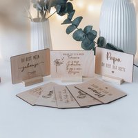 Holzkarten | Gravur Viele Designs Und Sprüche Zur Auswahl Auch Eigene Holzkarten | Gravur Viele Designs Und Sprüche Zur Auswahl Auch Eigene von TiyanaDesign