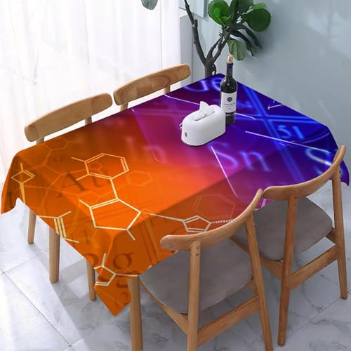 Tischdecke Outdoor Chemische Elemente Tischdecken Abwaschbar 3D Wissenschaft Tischdecke Wetterfest Wasserdicht für Party Biertisch, 140x240 cm Q.P2588 Tischdecke Outdoor Chemische Elemente Tischdecken Abwaschbar 3D Wissenschaft Tischdecke Wetterfest Wasserdicht für Party Biertisch, 140x240 cm Q.P2588 von Tizhweqo
