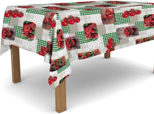 Tischdecke Outdoor Tomate Tischdecken Abwaschbar 3D Gemüse Tischdecke Wetterfest Wasserdicht für Party Biertisch, 90x90 cm Q/P4892 Tischdecke Outdoor Tomate Tischdecken Abwaschbar 3D Gemüse Tischdecke Wetterfest Wasserdicht für Party Biertisch, 90x90 cm Q/P4892 von Tizhweqo