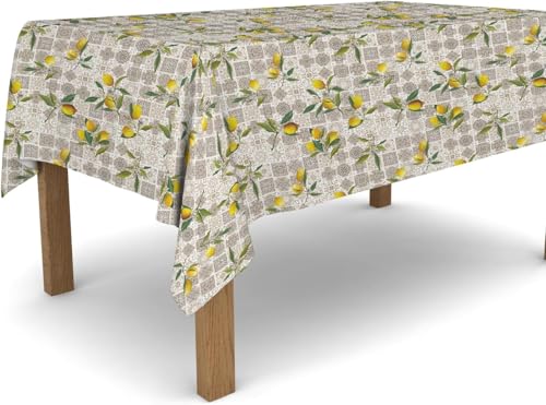 Tischdecke Outdoor Zitrone Tischdecken Abwaschbar 3D Zitrone Tischdecke Wetterfest Wasserdicht für Party Biertisch, 140x200 cm Q/P3727 Tischdecke Outdoor Zitrone Tischdecken Abwaschbar 3D Zitrone Tischdecke Wetterfest Wasserdicht für Party Biertisch, 140x200 cm Q/P3727 von Tizhweqo