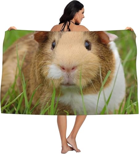 Tizhweqo Mikrofaser Strandtuch Meerschweinchen Handtuch Groß 70x150 cm, Meerschweinchen Strandtuch 3D Badetuch Strandhandtuch Schnelltrocknend Weiches Strandlaken, Reisehandtuch, Saunatuch a7533 Tizhweqo Mikrofaser Strandtuch Meerschweinchen Handtuch Groß 70x150 cm, Meerschweinchen Strandtuch 3D Badetuch Strandhandtuch Schnelltrocknend Weiches Strandlaken, Reisehandtuch, Saunatuch a7533 von Tizhweqo