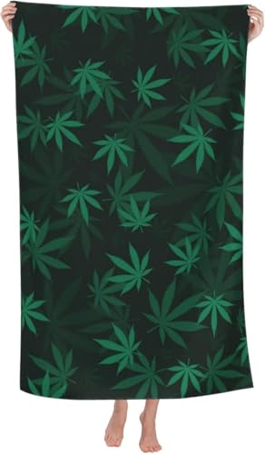 Tizhweqo Mikrofaser Strandtuch Unkraut Handtuch Groß 100x200 cm, Cannabisblätter Strandtuch 3D Badetuch Strandhandtuch Schnelltrocknend Weiches Strandlaken, Reisehandtuch, Saunatuch a5940 Tizhweqo Mikrofaser Strandtuch Unkraut Handtuch Groß 100x200 cm, Cannabisblätter Strandtuch 3D Badetuch Strandhandtuch Schnelltrocknend Weiches Strandlaken, Reisehandtuch, Saunatuch a5940 von Tizhweqo