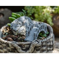 Miniatur Fee Kleine Graue Brücke Gartenbedarf & Zubehör Terrarium Figuren von TizzleByTizzle