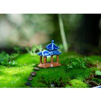 Miniatur-Fee Tiny Double Pavilion Gartenzubehör & Zubehör Terrarium Figuren Einige Stein von TizzleByTizzle