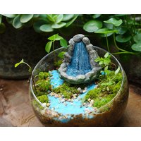 Miniature Fairy Little Waterfall Gartenzubehör & Zubehör Terrarium Figuren von TizzleByTizzle