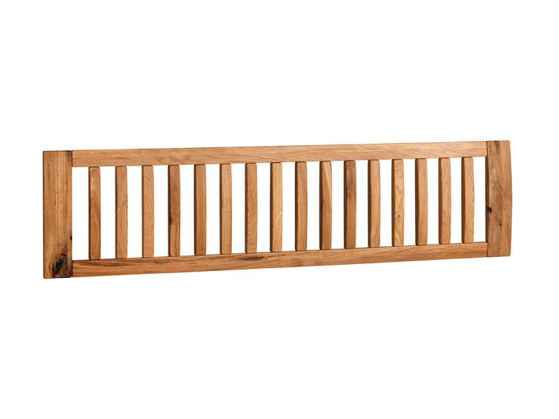 Tjoernbo Kopfteil Nr.11 - Rahmen mit Sprossen vertikal 140 cm schräg montiert / Wildeiche massiv, geölt (3) von Tjørnbo