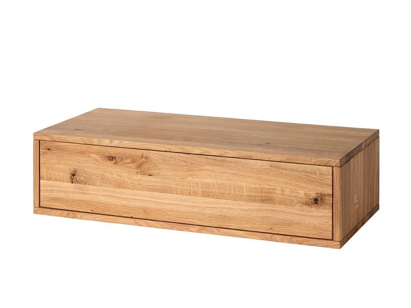 Tjoernbo Walk-in Schublade II 2 Schubladen 42,7 x 89,5 x 42 cm Wildeiche massiv Bianco, geölt (9) Wandmontage od. Walk-in von Tjørnbo