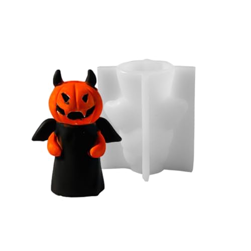 Flexible Silikonform, leicht zu entformen, Halloween-Kürbis-Form, Schmuckzubehör, Silikon-Set von Tkidplw