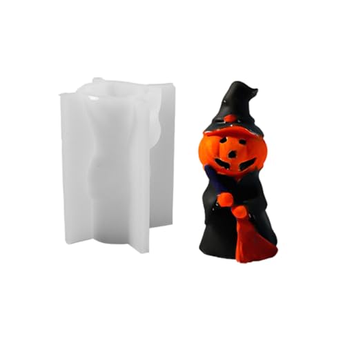 Flexible Silikonform, leicht zu entformen, Halloween-Kürbis-Form, Schmuckzubehör, Silikon-Set von Tkidplw