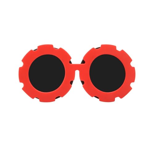 Haustier-Sonnenbrille mit rundem Rahmen, UV400-Schutz, bequeme Brille für aktive Hunde, Spaziergänge im Freien, Wandern, Haustier-Sonnenbrille für Outdoor-Aktivitäten Haustier-Sonnenbrille mit rundem Rahmen, UV400-Schutz, bequeme Brille für aktive Hunde, Spaziergänge im Freien, Wandern, Haustier-Sonnenbrille für Outdoor-Aktivitäten von Tkidplw