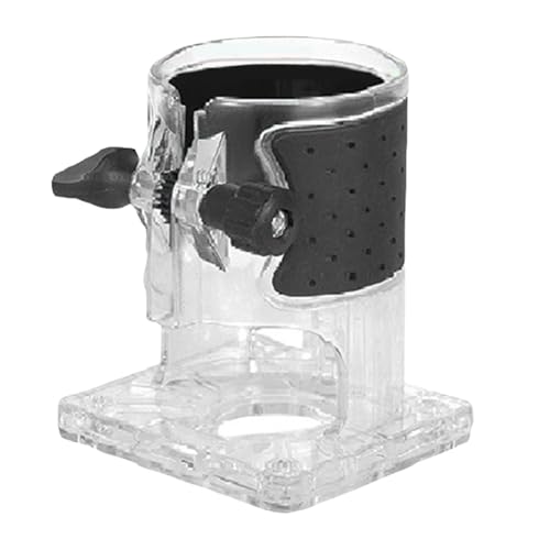 Hohe Sichtbarkeit, transparente Abdeckung für Innendurchmesser von 65 mm, Trimmer, Haltbarkeit, verbessert und präzise, klare Oberfräsenschutz für Holzbearbeitung Hohe Sichtbarkeit, transparente Abdeckung für Innendurchmesser von 65 mm, Trimmer, Haltbarkeit, verbessert und präzise, klare Oberfräsenschutz für Holzbearbeitung von Tkidplw