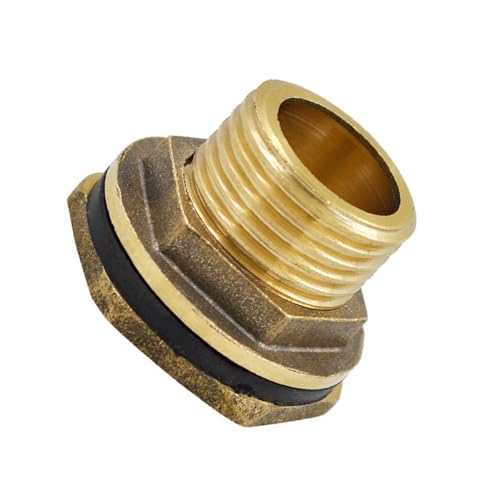 Messing Wassertanks Adapter mit Gewindeanschluss für Behälter Regentonnen Waschmaschine Wasserhahn Anschluss Schlauchadapter Quick Connect Messing Wassertanks Adapter mit Gewindeanschluss für Behälter Regentonnen Waschmaschine Wasserhahn Anschluss Schlauchadapter Quick Connect von Tkidplw