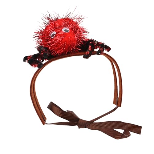 Party-Kopfbedeckung für Katzen und Hunde, Cosplay-Kostüm, realistische Spinnen, Stirnbänder, anpassbar, schöne Kopfbedeckung für Halloween, Halloween Party-Kopfbedeckung für Katzen und Hunde, Cosplay-Kostüm, realistische Spinnen, Stirnbänder, anpassbar, schöne Kopfbedeckung für Halloween, Halloween von Tkidplw