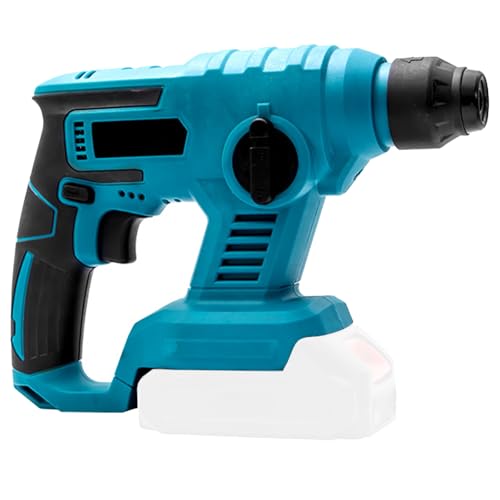 Professional Power Brushless Electric Hammer Handheld Akku-Bohrschrauber Ergonomischer Griff für Holz Erde Bohrmaschine für Wandbohren von Tkidplw