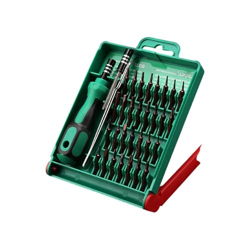Professionelles Schraubendreher-Set aus Stahl mit mehreren Bits, für präzise Handy-Computer-Wartung, Heimwerker-Projekte, Legierungsstahl-Schraubendreher-Set von Tkidplw