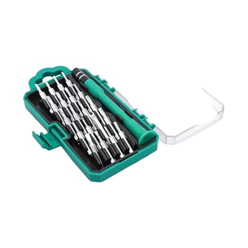 Professionelles Schraubendreher-Set aus Stahl mit mehreren Bits, für präzise Handy-Computer-Wartung, Heimwerker-Projekte, Legierungsstahl-Schraubendreher-Set Professionelles Schraubendreher-Set aus Stahl mit mehreren Bits, für präzise Handy-Computer-Wartung, Heimwerker-Projekte, Legierungsstahl-Schraubendreher-Set von Tkidplw