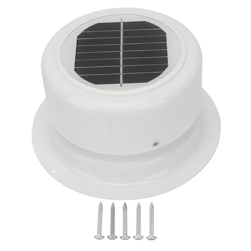 Starker, solarbetriebener Deckenventilator, Dachbelüftung für effiziente Luftzirkulation und einfache Installation, Ventilator für Badezimmer von Tkidplw