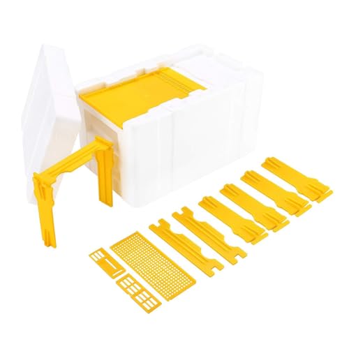 Tkidplw Imkerrahmenhalter Ausrüstung Schaumstoffbox König Gartenhaltung Werkzeug Nest Fall Schaum Bienen Bienenstock von Tkidplw