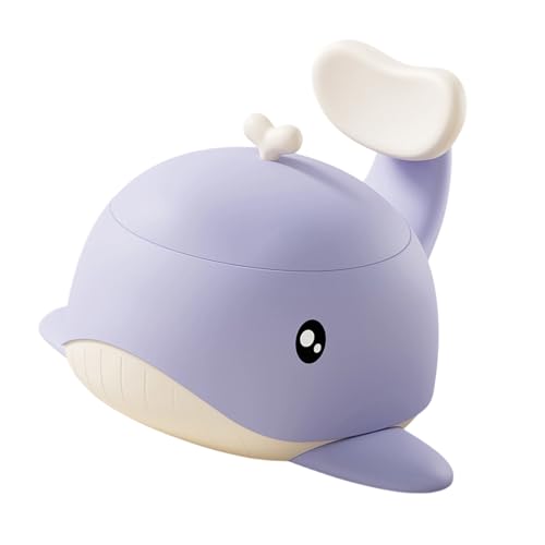 Tragbarer Wal Töpfchensitz für abnehmbare Schüssel und leichtes Design für Reisen und Zuhause, einfach kompakter Baby-Toiletten-Trainingssitz von Tkidplw