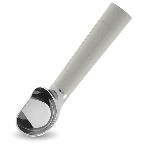 Wiederaufladbarer elektrischer Eislöffel, automatische Heizung mit LED-Display, Aufladen für Senioren und Kinder, batteriebetriebene, beheizte Dessertutensilien von Tkidplw