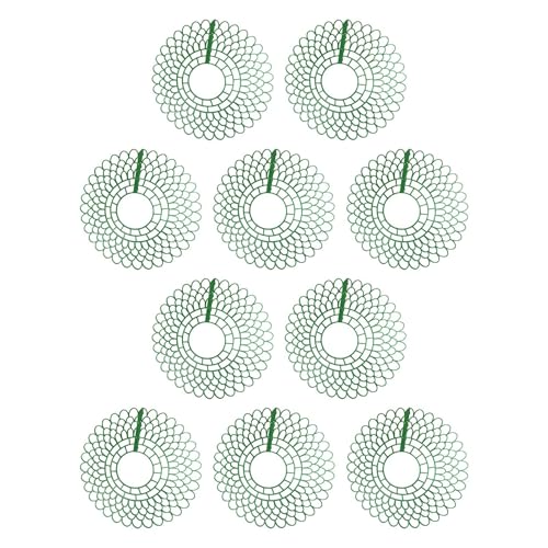 Tktouci Erdbeerreifer | Erdbeerstützen Ständer | Erdbeeren Reifer Unterstützung | Erdbeerregal Erdbeeren Reifer | Erdbeerranke Pflanzenstütze | Schneckenschutz Fruchtreifer Pflanzenschutz von Tktouci