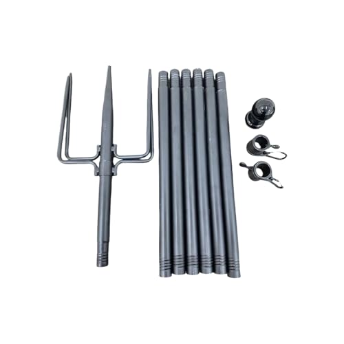 Tktouci Fahnenmast Für Bodenmontage - Außenflaggenstange Für Garten Und Grundstück,Robuster Mast Für Garten Gewerbe Firmengelände Rasen Unternehmen Zuhause von Tktouci