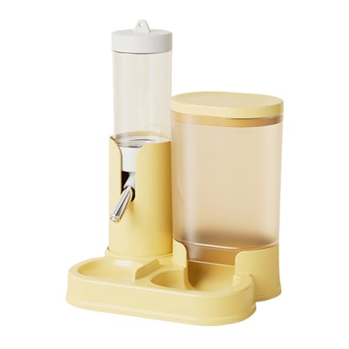 Tktouci Hamster Trinkflasche | Automatische Kleintier Trinkflasche Mit Integriertem Futternapf | Auslaufsicher Abnehmbar Käfigzubehör Für Zwerghamster Igel Kleintiere - Für Hamster Igel Und Tktouci Hamster Trinkflasche | Automatische Kleintier Trinkflasche Mit Integriertem Futternapf | Auslaufsicher Abnehmbar Käfigzubehör Für Zwerghamster Igel Kleintiere - Für Hamster Igel Und von Tktouci