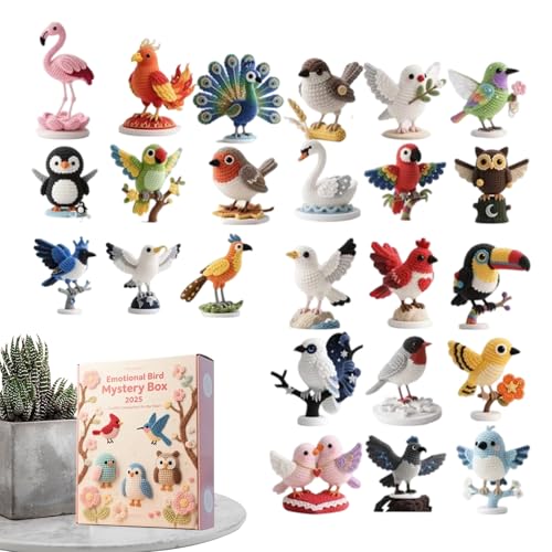 Tktouci Kalender Häkeltiere - 24-Tägiges Bastelset - Weihnachts Häkelpuppen Adventskalender,Für Anfänger Jugendliche Erwachsene Familienbindung Heimaktivitäten Tktouci Kalender Häkeltiere - 24-Tägiges Bastelset - Weihnachts Häkelpuppen Adventskalender,Für Anfänger Jugendliche Erwachsene Familienbindung Heimaktivitäten von Tktouci