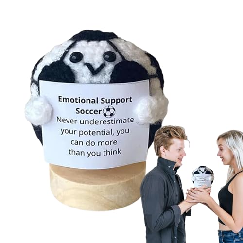 Tktouci Motivierende Unterstützung zum Häkeln, inspirierendes Zitat, Strickball, niedlicher motivierender Häkelball mit inspirierendem Zitat für Zuhause, Arbeitsplatz, Schreibtisch Tktouci Motivierende Unterstützung zum Häkeln, inspirierendes Zitat, Strickball, niedlicher motivierender Häkelball mit inspirierendem Zitat für Zuhause, Arbeitsplatz, Schreibtisch von Tktouci