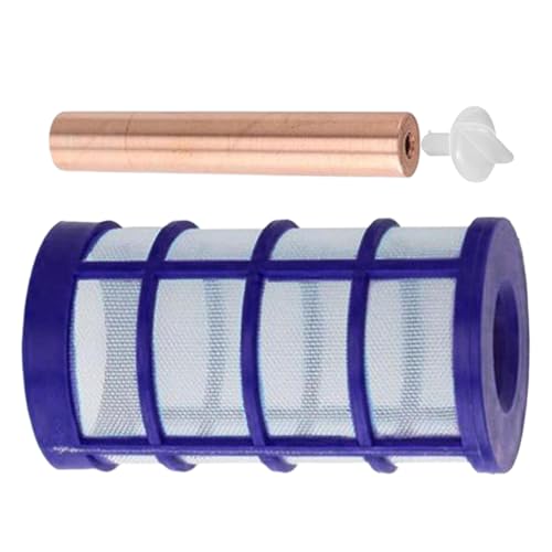 Tktouci Pool Ionisator Kupfer Ersatzteil für Schwimmbad, Schwimmendes Solar Kupferanode Poolreiniger, Mit Korb Sieb Und Flügelschraube Tktouci Pool Ionisator Kupfer Ersatzteil für Schwimmbad, Schwimmendes Solar Kupferanode Poolreiniger, Mit Korb Sieb Und Flügelschraube von Tktouci