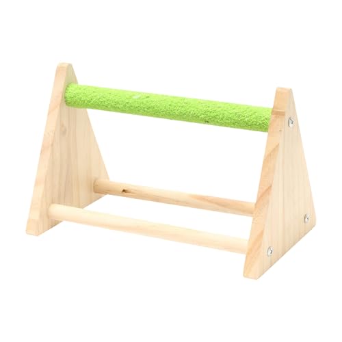 Tktouci Sittich Sitzstangen | Holz Vogel Trainingszubehör - Dreieckige Sitzstange Spielplatz Für Wellensittich Kanarienvogel Nymphensittich Fink Training Tktouci Sittich Sitzstangen | Holz Vogel Trainingszubehör - Dreieckige Sitzstange Spielplatz Für Wellensittich Kanarienvogel Nymphensittich Fink Training von Tktouci
