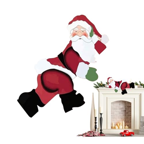 Tktouci Weihnachts Gucker - Weihnachtsmann Weihnachts Garten ationen - Lichtbeständig Wasserdicht Glattes für Terrasse Park Rasen Garten Hof Weg Auffahrt Gewerblich von Tktouci