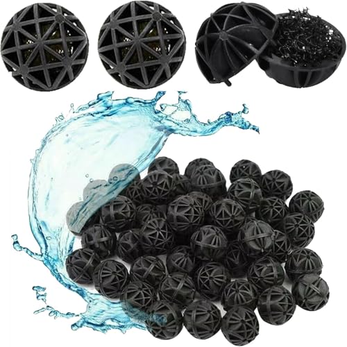 Tkxjry 100 Stücke Bio Filterbälle Aquarium,26mm Bio Poröse Filter,Bio Poröse Filter Biochemische Ball,Aquarium Bio Filterbälle,reduziert Anzahl Wasserwechsel, Filtermaterial für EX Außenfilter (26MM) Tkxjry 100 Stücke Bio Filterbälle Aquarium,26mm Bio Poröse Filter,Bio Poröse Filter Biochemische Ball,Aquarium Bio Filterbälle,reduziert Anzahl Wasserwechsel, Filtermaterial für EX Außenfilter (26MM) von Tkxjry