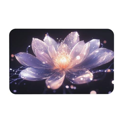 TlevadArt Fußmatte Innen Lotus, 50x80cm Fußmatten rutschfest, Kieselalgenschlamm Fußmatten, Leicht Zu Reinigen, Für Badezimmer, Veranda, Küche, Schlafzimmer Usw TlevadArt Fußmatte Innen Lotus, 50x80cm Fußmatten rutschfest, Kieselalgenschlamm Fußmatten, Leicht Zu Reinigen, Für Badezimmer, Veranda, Küche, Schlafzimmer Usw von TlevadArt