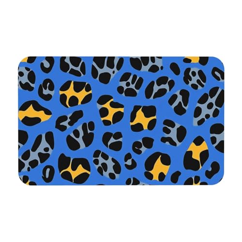 TlevadArt Fußmatte Personalisierter Leopardendruck, 50x80cm rutschfest Fußmatten, Leicht Zu Reinigen, Für Badezimmer, Haustür, Eingangsbereich, Garten TlevadArt Fußmatte Personalisierter Leopardendruck, 50x80cm rutschfest Fußmatten, Leicht Zu Reinigen, Für Badezimmer, Haustür, Eingangsbereich, Garten von TlevadArt