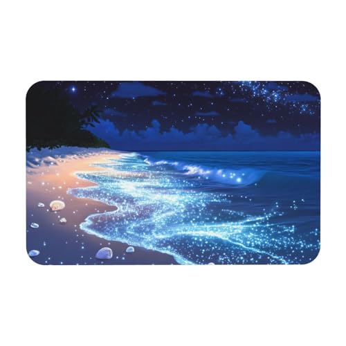 TlevadArt Fußmatten Innen Sternenhimmel Strand, rutschfeste Und Waschbare Fußmatte, Für Zuhause, Küche, Badezimmer, Büro, Veranda Dekoration, 50x80cm TlevadArt Fußmatten Innen Sternenhimmel Strand, rutschfeste Und Waschbare Fußmatte, Für Zuhause, Küche, Badezimmer, Büro, Veranda Dekoration, 50x80cm von TlevadArt