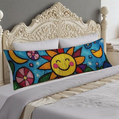 Seitenschläferkissen Bezug 40 x 140 Seitenschläferkissen Farbe Kissenbezug 40x140 cm Body Pillow Niedlich Doppelseitig Druck, Kissenbezüge mit Unsichtbarer Reißverschluss, Deko Schlafzimmer O-717 Seitenschläferkissen Bezug 40 x 140 Seitenschläferkissen Farbe Kissenbezug 40x140 cm Body Pillow Niedlich Doppelseitig Druck, Kissenbezüge mit Unsichtbarer Reißverschluss, Deko Schlafzimmer O-717 von Tloome