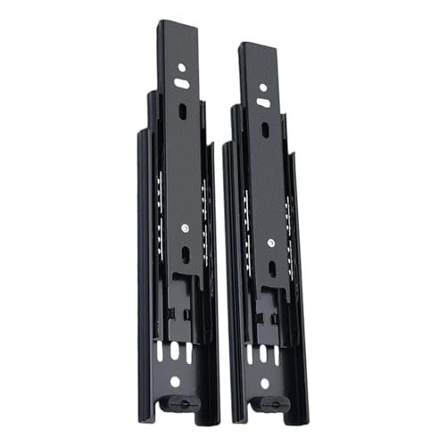 1Pair Cold Rolled Steels Drawer Objektträger Puffer Dämpfer Schienen Soft Close Track Rails Hardware Einfach Zu Installationsschrank Strecke Folie Hardware von Tmboryuu