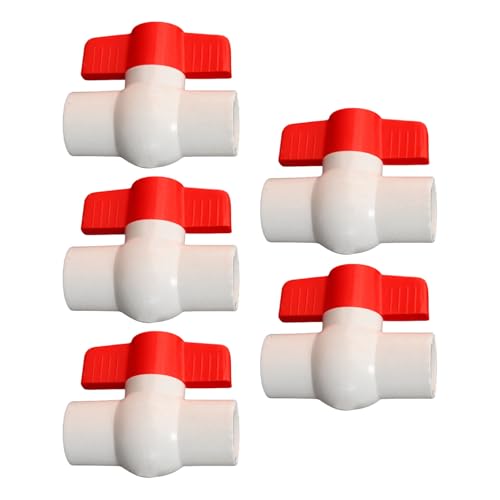 2 Zoll Stabile PVC Runde Ventile Pack Von 5 Bequem Für Wasserabschlüsse In Pools Und Bewässerungssystemen Täglich PVC Ventile 2 Zoll Stabile PVC Runde Ventile Pack Von 5 Bequem Für Wasserabschlüsse In Pools Und Bewässerungssystemen Täglich PVC Ventile von Tmboryuu