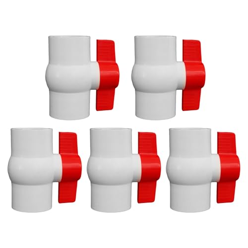 2 Zoll Stabile PVC Runde Ventile Pack Von 5 Bequem Für Wasserabschlüsse In Pools Und Bewässerungssystemen Täglich PVC Ventile 2 Zoll Stabile PVC Runde Ventile Pack Von 5 Bequem Für Wasserabschlüsse In Pools Und Bewässerungssystemen Täglich PVC Ventile von Tmboryuu