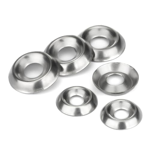 295pcs Verschiedene Stahl Finishing Unterlegscheiben Mit Counterunk Konstruktionen Verschiedene Größen Unterlegscheiben Für Verstärkte Komponentenunterstützung von Tmboryuu